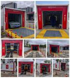中國(guó)南昌，中國(guó)石化，隧道9刷電腦洗車機(jī)安裝調(diào)試中